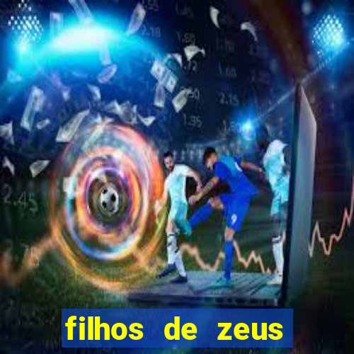 filhos de zeus mitologia grega